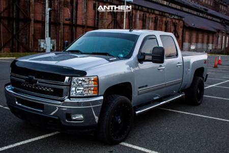 1 2013 Silverado 2500 Hd Chevrolet Stock Air Suspension Anthem Instigator Matte Black