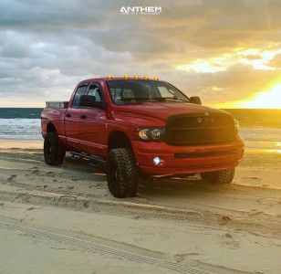 1 2004 Ram 3500 Dodge 2 Inch Level Leveling Kit Anthem A712 Defender Matte Black