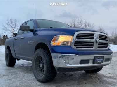 2014 Ram 1500 - 20x10 -24mm - Anthem Off-Road Gunner - Leveling Kit - 35" x 12.5"