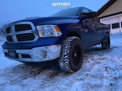 1 2014 1500 Ram 2 Inch Level Leveling Kit Anthem Gunner Machined Black