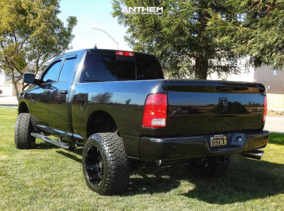 1 2018 1500 Ram Rough Country Suspension Lift 6in Anthem A712 Defender Black