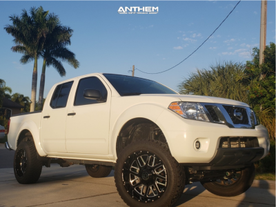 2019 Nissan Frontier - 20x10 -24mm - Anthem Off-Road Gunner - Suspension Lift 6" - 33" x 12.5"