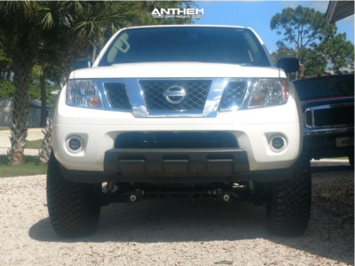 1 2019 Frontier Nissan Rough Country Suspension Lift 6in Anthem Gunner Machined Accents