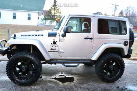 1 2012 Wrangler Jeep Skyjacker Suspension Lift 4in Anthem Aviator Black