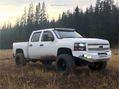 2009 Chevrolet Silverado 1500 - 20x12 -44mm - Anthem Off-Road Equalizer - Suspension Lift 5" - 35" x 12.5"