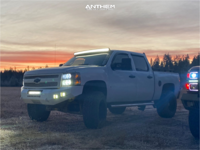 1 2009 Silverado 1500 Chevrolet Rancho Suspension Lift 5in Anthem A751 Machined Accents