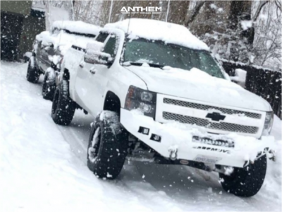 1 2009 Silverado 1500 Chevrolet Rancho Suspension Lift 5in Anthem A751 Machined Accents