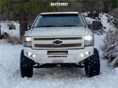 1 2009 Silverado 1500 Chevrolet Rancho Suspension Lift 5in Anthem A751 Machined Accents