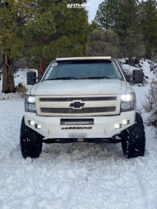 1 2009 Silverado 1500 Chevrolet Rancho Suspension Lift 5in Anthem A751 Machined Accents
