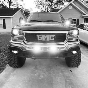 1 2005 Sierra 1500 Gmc Pro Comp Stock Anthem Enforcer A721 Black