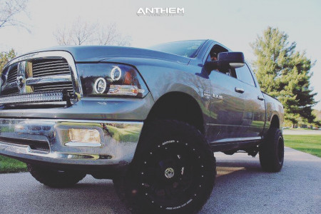 2009 Dodge Ram 1500 - 20x12 -44mm - Anthem Off-Road Aviator - Suspension Lift 6" - 35" x 12.5"