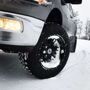 1 2009 Ram 1500 Dodge Zone Suspension Lift 6in Anthem Defender Black