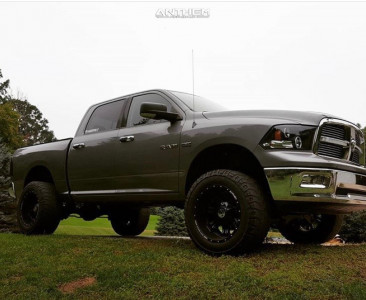 1 2009 Ram 1500 Dodge Zone Suspension Lift 6in Anthem Defender Black