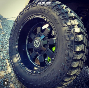 1 2013 Tundra Toyota Old Man Emu Suspension Lift 4in Anthem A712 Defender Black