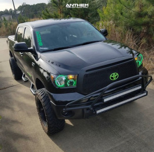 1 2013 Tundra Toyota Old Man Emu Suspension Lift 4in Anthem A712 Defender Black