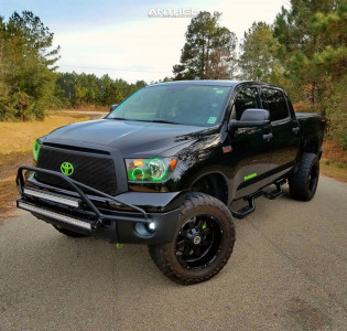 1 2013 Tundra Toyota Old Man Emu Suspension Lift 4in Anthem A712 Defender Black