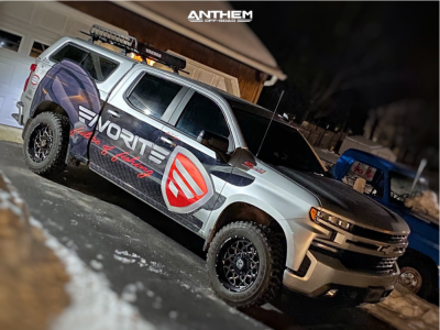 2019 Chevrolet Silverado 1500 - 20x10 -18mm - Anthem Off-Road Avenger - Leveling Kit - 35" x 12.5"