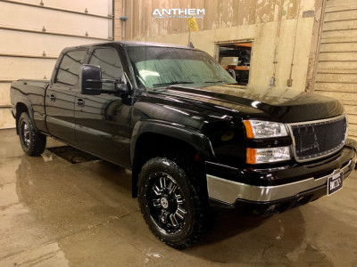 2006 Chevrolet Silverado 1500 HD - 20x9 18mm - Anthem Off-Road Enforcer - Leveling Kit - 275/55R20