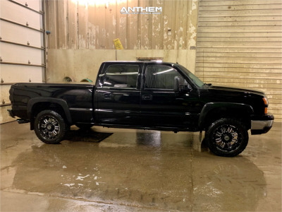 1 2006 Silverado 1500 Hd Chevrolet Rough Country Leveling Kit Anthem Enforcer Black