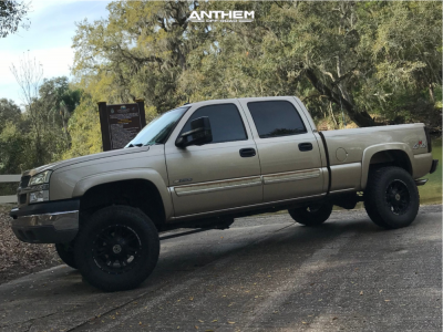 1 2005 Silverado 2500 Chevrolet Bds Suspension Lift 45in Anthem Aviator Matte Black