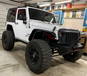 1 2016 Wrangler Jk Jeep Fox Suspension Lift 4in Anthem Defender Matte Black