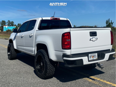 1 2019 Colorado Chevrolet Eibach Suspension Lift 3in Anthem Avenger Matte Black