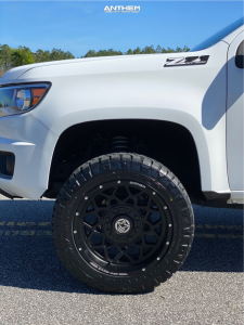 1 2019 Colorado Chevrolet Eibach Suspension Lift 3in Anthem Avenger Matte Black