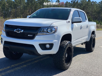 1 2019 Colorado Chevrolet Eibach Suspension Lift 3in Anthem Avenger Matte Black