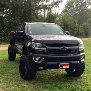 2016 Chevrolet Colorado - 20x12 -44mm - Anthem Off-Road Equalizer - Suspension Lift 6" - 33" x 12.5"
