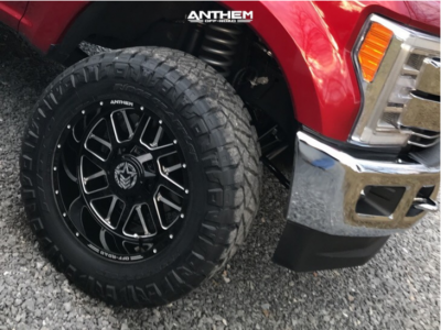 1 2019 F 250 Super Duty Ford Readylift Leveling Kit Anthem Gunner Machined Black