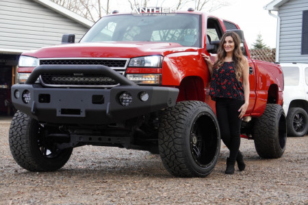 1 2007 Silverado 2500 Hd Classic Chevrolet Pro Comp Suspension Lift 6in Anthem Instigator Black