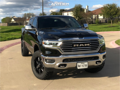 2019 Ram 1500 - 20x9 0mm - Anthem Off-Road Equalizer - Suspension Lift 3.5" - 35" x 12.5"