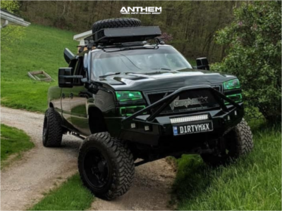 2006 Chevrolet Silverado 2500 HD - 20x12 -44mm - Anthem Off-Road Aviator - Suspension Lift 6" - 35" x 12.5"