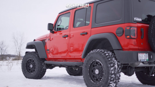 1 2018 Wrangler Jeep Superlift Suspension Lift 4in Anthem Avenger Black