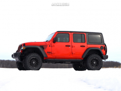 1 2018 Wrangler Jeep Superlift Suspension Lift 4in Anthem Avenger Black