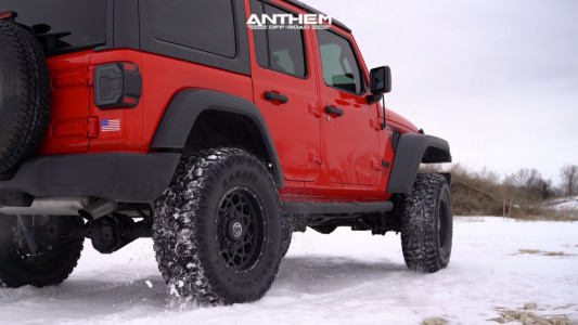 1 2018 Wrangler Jeep Superlift Suspension Lift 4in Anthem Avenger Black