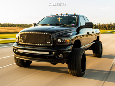 1 2005 Ram 2500 Dodge Skyjacker Suspension Lift 25in Anthem Equalizer Black