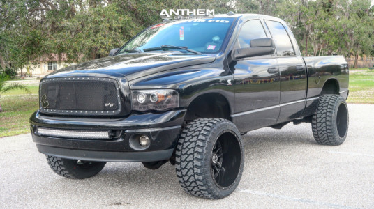 1 2005 Ram 2500 Dodge Skyjacker Suspension Lift 25in Anthem Equalizer Black