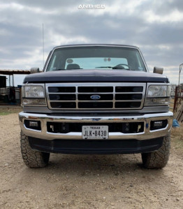 1 1994 F 250 Ford Stock Air Suspension Anthem Instigator Black