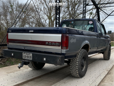 1 1994 F 250 Ford Stock Air Suspension Anthem Instigator Black