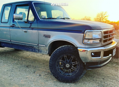 1 1994 F 250 Ford Stock Air Suspension Anthem Instigator Black