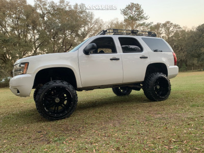2007 Chevrolet Tahoe - 22x14 -76mm - Anthem Off-Road Equalizer - Suspension Lift 7.5" - 35" x 12.5"