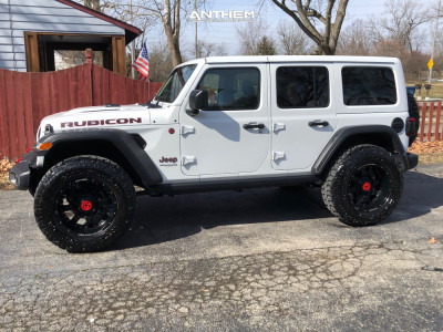 1 2020 Wrangler Jeep Stock Air Suspension Anthem Commander Matte Black