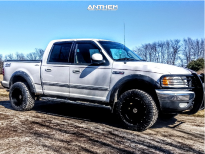 2001 Ford F-150 - 20x12 -44mm - Anthem Off-Road Avenger - Stock Suspension - 33" x 12.5"