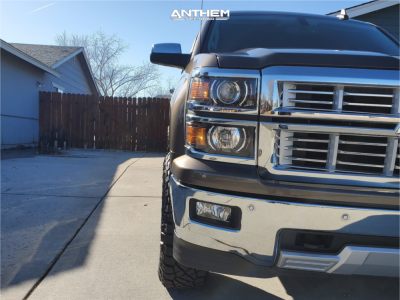 1 2015 Silverado 1500 Chevrolet Motofab Leveling Kit Anthem Intimidator Matte Black