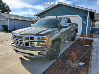 1 2015 Silverado 1500 Chevrolet Motofab Leveling Kit Anthem Intimidator Matte Black