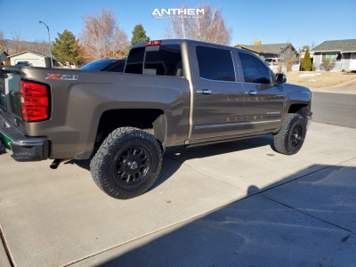 1 2015 Silverado 1500 Chevrolet Motofab Leveling Kit Anthem Intimidator Matte Black
