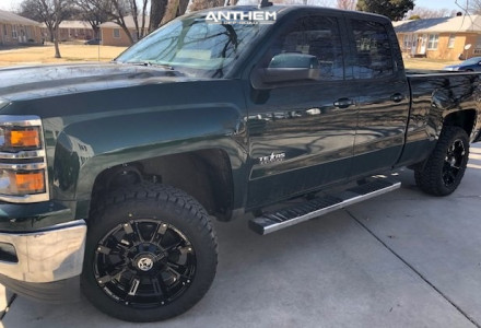 2014 Chevrolet Silverado 1500 - 20x9 12mm - Anthem Off-Road Defender - Suspension Lift 3.5" - 275/55R20
