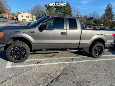 2010 Ford F-150 - 20x10 -18mm - Anthem Off-Road Avenger - Leveling Kit - 275/55R20
