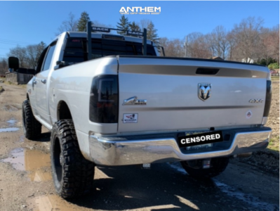 1 2010 Ram 2500 Dodge Rough Country Leveling Kit Anthem Instigator Matte Black